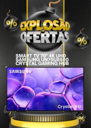 Smart TV Samsung 70 Polegadas | Produto Novo e Lacrado 