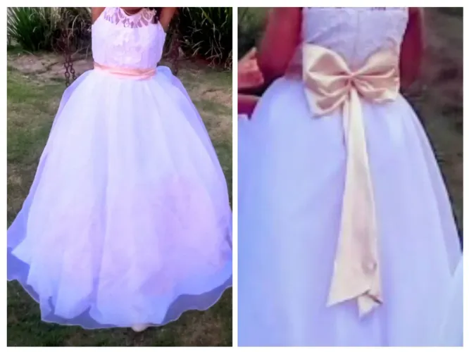 Vendo Roupa de dama de honra semi nova