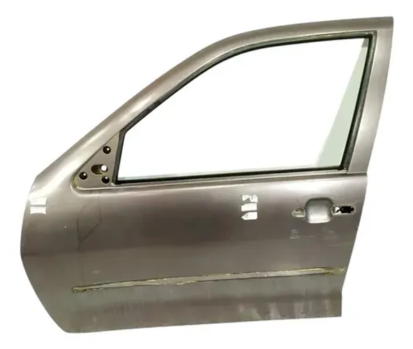 Porta Dianteira Esquerda Vw Polo Classic 1997 Original 17793 Dianteira Esquerdo Marrom