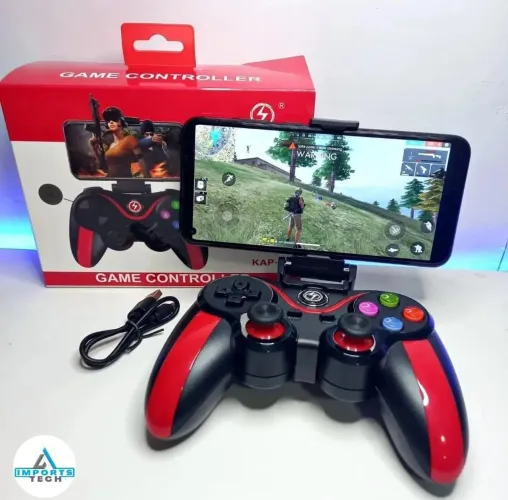 Controle Bluetooth Gamer Joystick para Celular/PC KAPBOM KAP-G7
