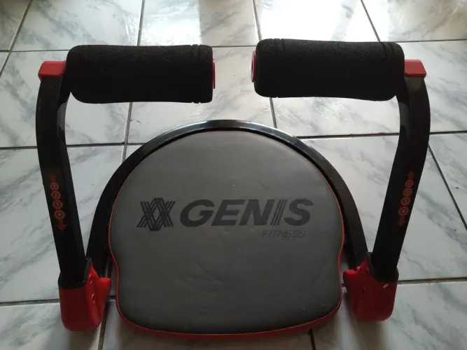 Aparelho Abdominal AB Max Genis Fitness Polishop Dobrável