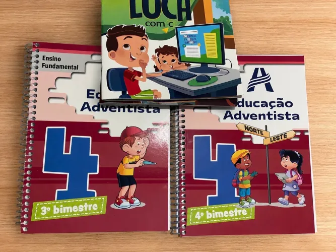 Livros novos do 2 semestre 4? ano, Ed Adventista