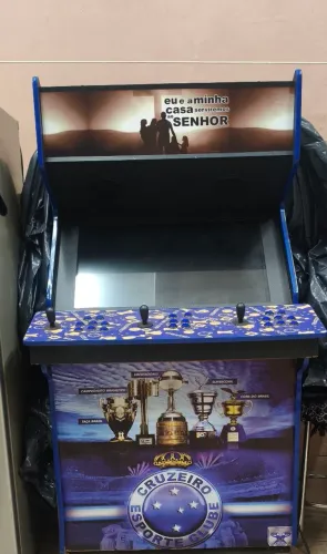 Fliperamas 3 jogadores do cruzeiro