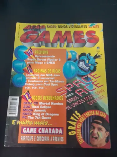 Revista de videogames Ação Games 61