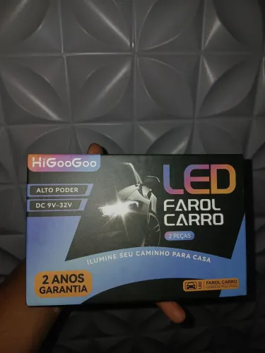 Par De Lampada Led Na Caixa