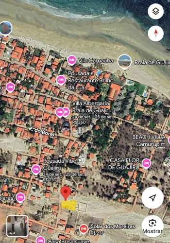 Terreno à venda na Praia de Guajiru com 1.212,98 m²| Trairi - CE