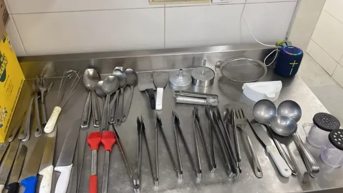 LOTE DE UTENSÍLIOS DE COZINHA