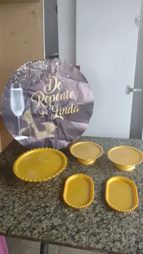 Vendo decoração de mesa