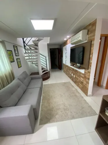 COBERTURA DUPLEX MOBILIADA COM 2 SUÍTES E PISCINA PRIVATIVA  PONTA NEGRA - NATAL - RN