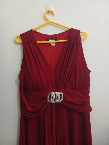 Vestido Vermelho - Tam. 48 - Usado poucas vezes