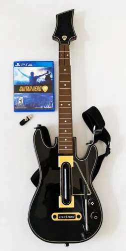 Guitarra Guitar Hero Live PS4 + Jogo - No Estado / Sem Teste