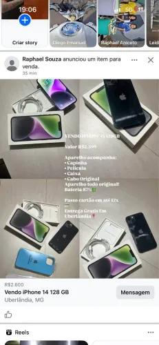 VENDO IPHONE 14 128GB