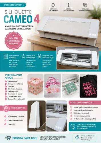 Plotter de Recorte Silhouette Cameo 4