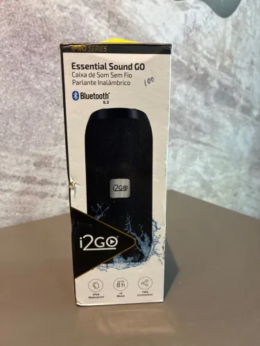 Caixa De Som Bluetooth Essential Sound I2go 10w Rms