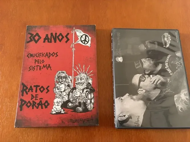 DVD Ratos de Porão - 30 Anos Crucificados Pelo Sistema