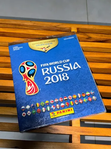 Álbum da Copa 2018 - quase completo