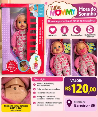 Boneca Little mommy