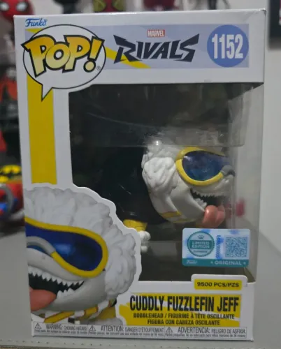 Funko Pop! Marvel Rivals Cuddly Fuzzlefin Jeff #1152