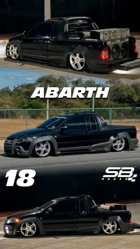 Rodas aro 18 prata esportivas Fiat stillo abarth 4x98 novas
