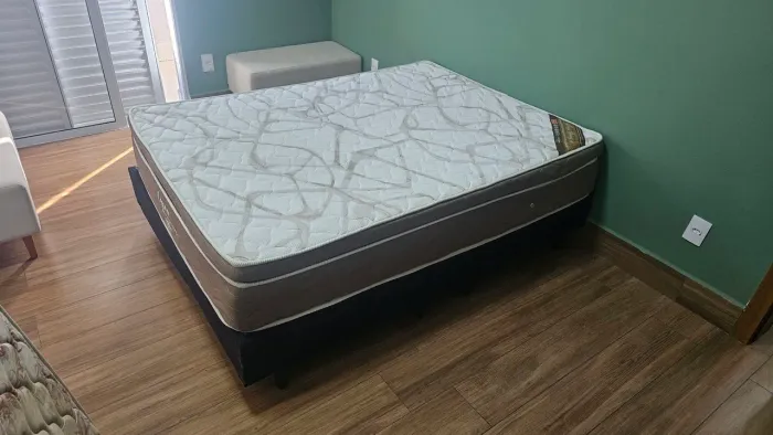 Cama Casal com Box - Ortobom com Molas