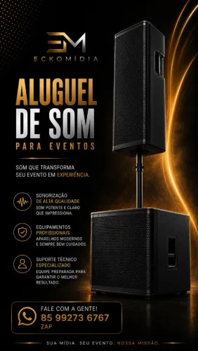 ALUGUEL DE SOM