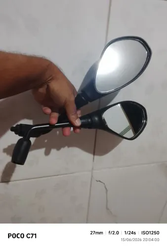 RETROVISOR MOTO CONVEXO ARTICULADO - HONDA / BMW