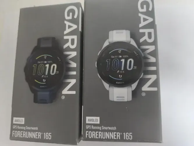 garmin Forerunner 165 novos, 1 ano de garantia