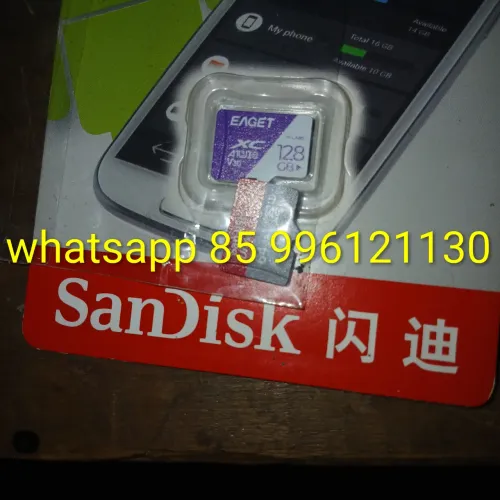 MicroSd 128GB hispeed só 70
