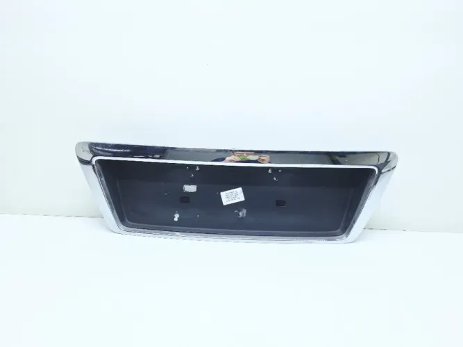 Suporte Placa Traseiro Gm Omega 3.6 2005 * Cromado E Preto