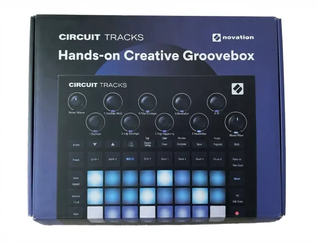 Sintetizador drum machine Circuit Tracks Novation