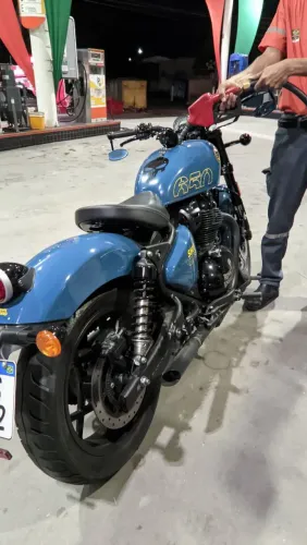 Royal enfild shogun 650 (estado de zera) moto extra