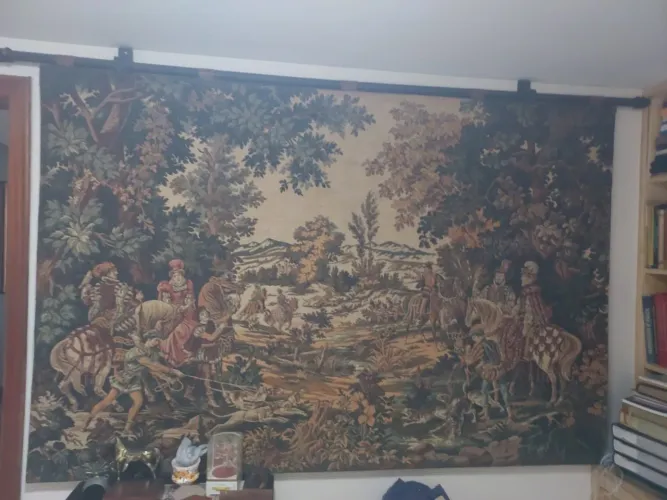 Quadro em Tapeçaria Gobelin Artesanal Imponente