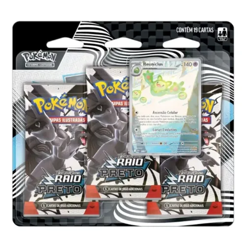 Case de Triple pack (36 boosters) - Raio Preto