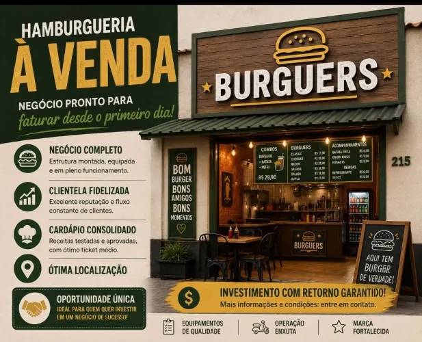 Venda Hambugueria