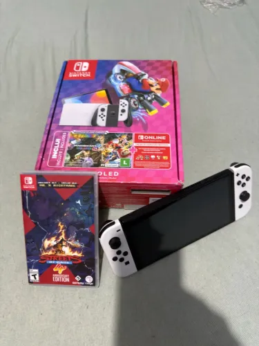 Vendo Nitendo switch com jogos 