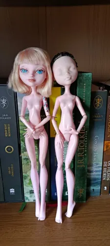 sucata da boneca monster high e ever after high Draculaura e bunny