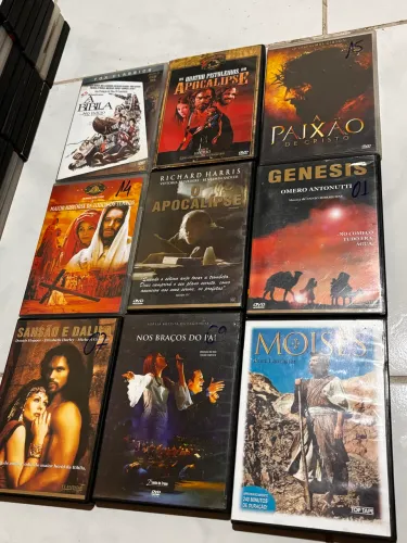 LOTE DE FILMES GOSPEL ORIGINAIS - 30 UNIDADES