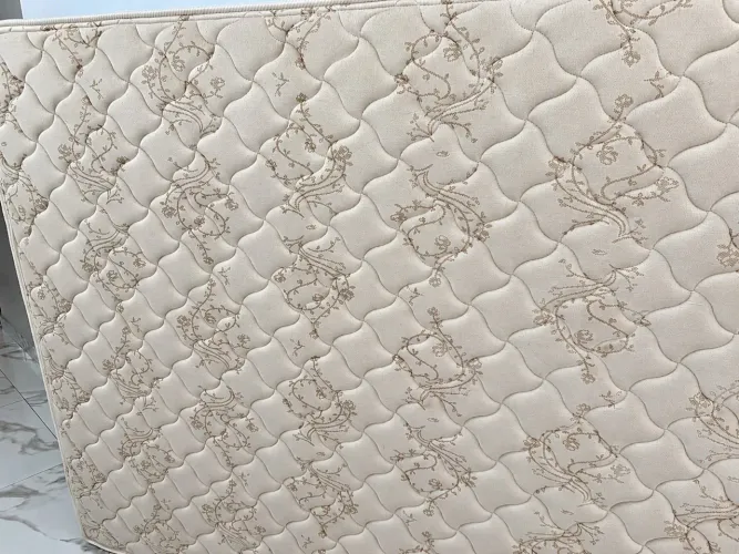 Colchão Queen Ortobom Airtech Spring Pocket 158x198x25cm Branco/bege