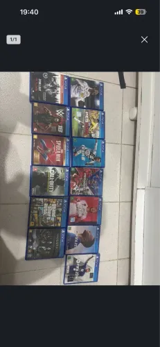 Vendo jogos de ps4 mídia física original 