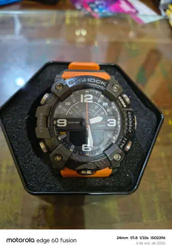 Relógio Casio G-Shock militar com GPS.