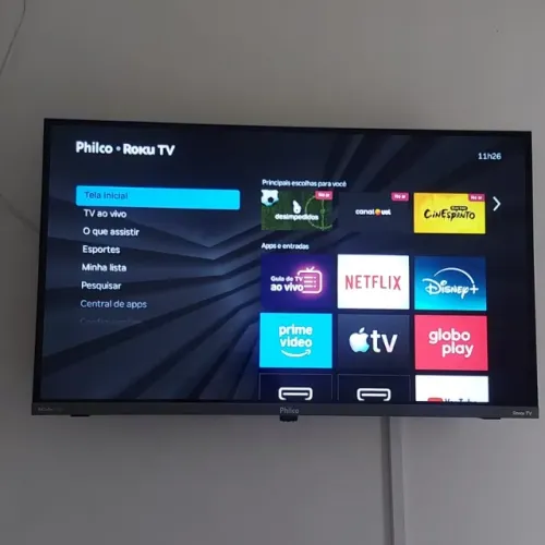 Smartv Philco 32" com sistema Roku