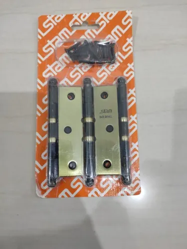 Dobradiça Stam 3½ Polegadas com Pino Bola e Anel - Nova