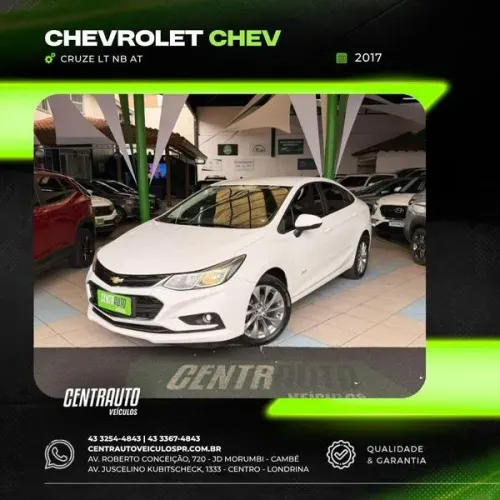 Chevrolet Cruze LT 1.4 16V Turbo Flex 4P Aut. 2017