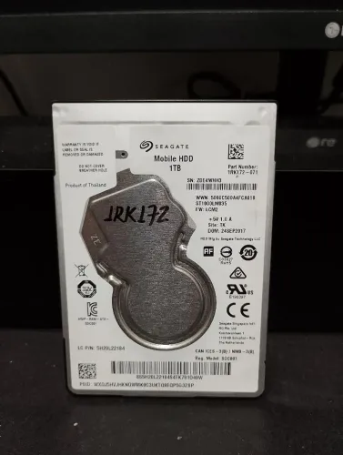 HDD Seagate 01 TB - Slim 7mm