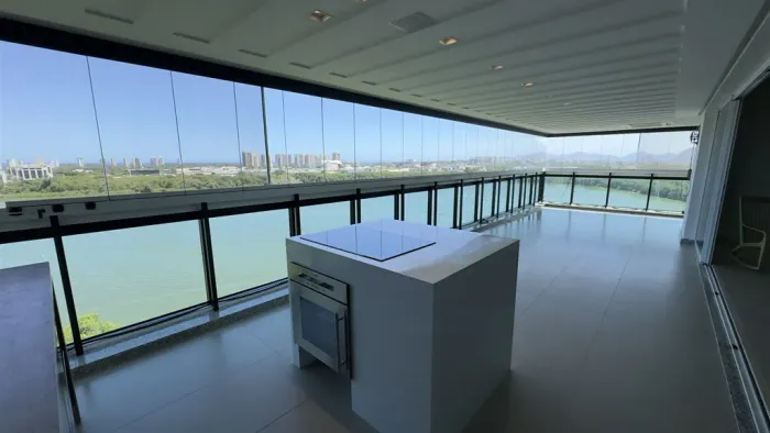 Apartamento 5 quartos, Royal Green, vista deslumbrante, Península - Barra da Tijuca