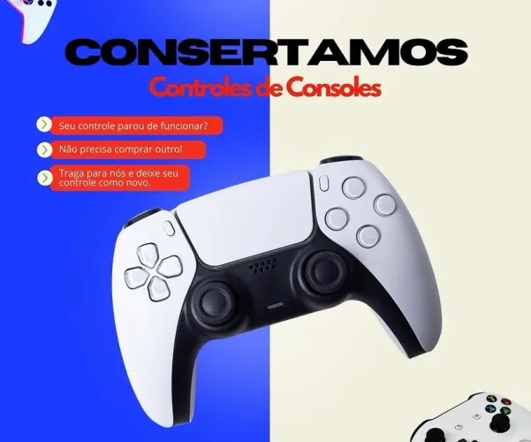 Manutenção controle ps5 ps4