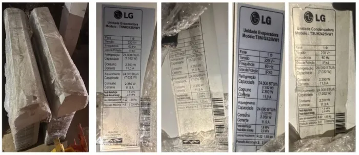 2 Ar-Condicionado Split LG 24.000 BTUs Quente e Frio (220V) - 2 Pares ou Avulso
