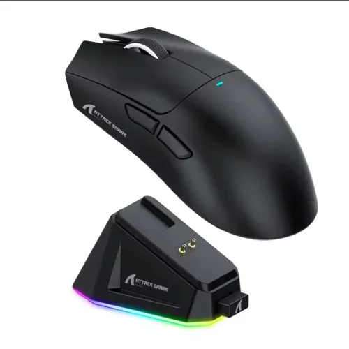 Mouse Gamer Sem Fio Attack Shark X11