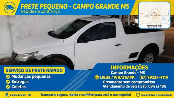 Frete rápido. Descarte ligue *