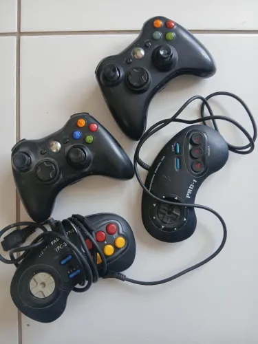 Controle vídeo game - leia